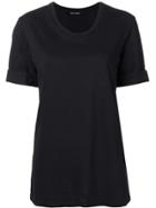 Neil Barrett Turn Up Cuff T-shirt - Black