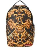 Sprayground Palace Of Sharks Printed Backpack - Yellow
