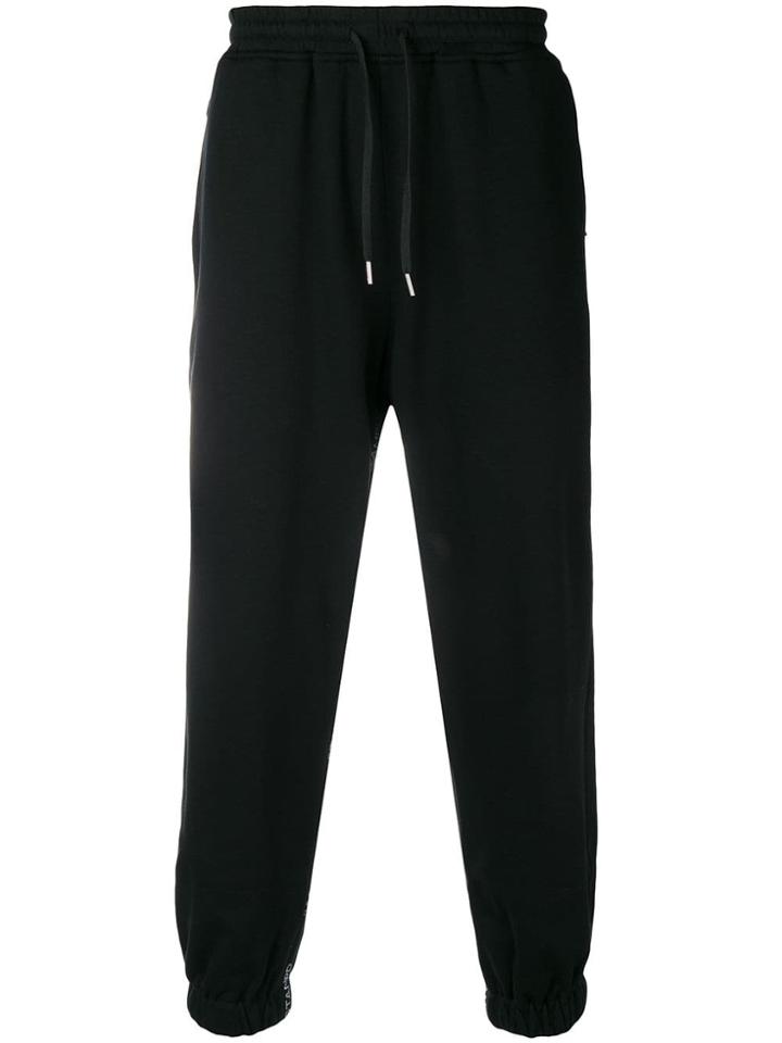Stampd Logo Band Track Trousers - Black