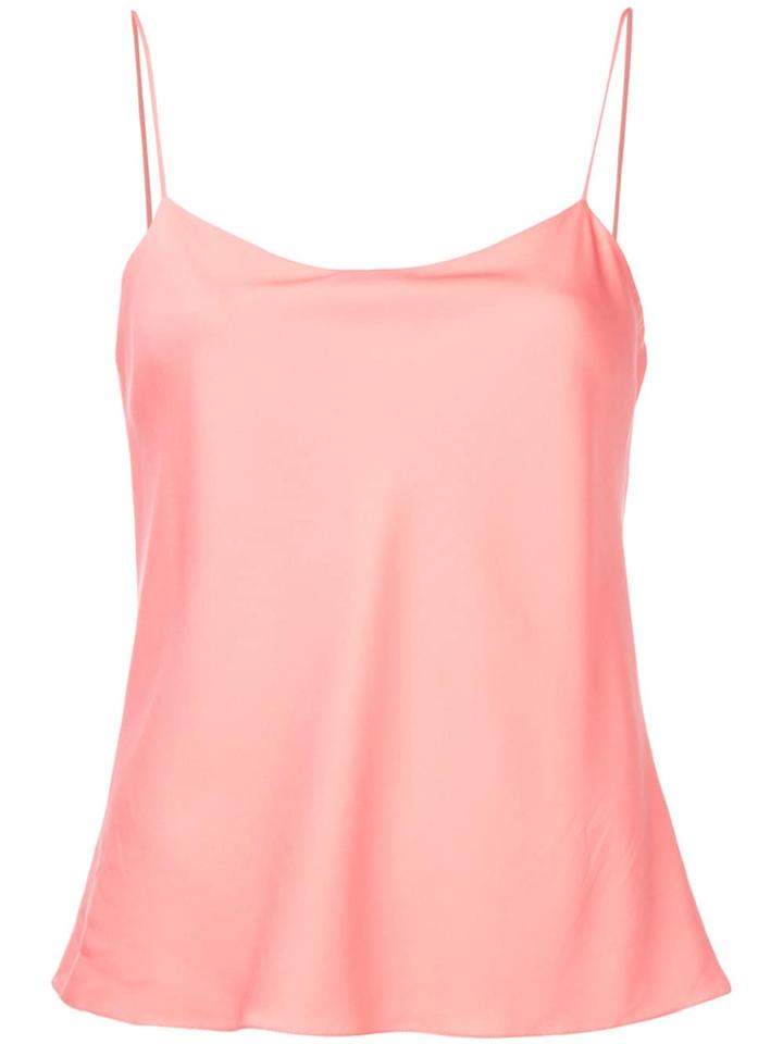 The Row Spaghetti Strap Top - Pink & Purple