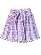 Dodo Bar Or Straight Mini Skirt - Purple