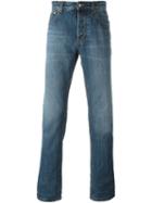 Ami Alexandre Mattiussi Straight Leg Jeans, Men's, Size: 31, Blue, Cotton
