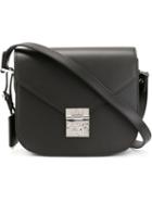 Mcm 'patrizia' Shoulder Bag, Women's, Black, Leather