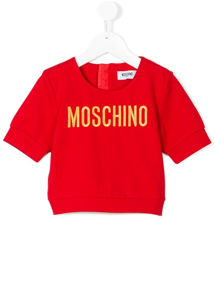 Moschino Kids - Jersey Sweater - Kids - Polyamide/polyester/spandex/elastane/viscose - 12 Yrs, Red