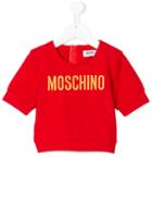 Moschino Kids - Jersey Sweater - Kids - Polyamide/polyester/spandex/elastane/viscose - 12 Yrs, Red