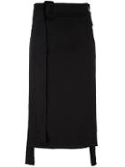 Damir Doma Belted A-line Skirt