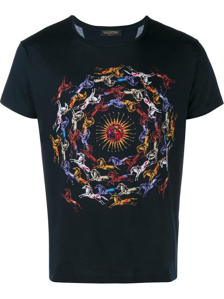 Valentino Horse Print T-shirt