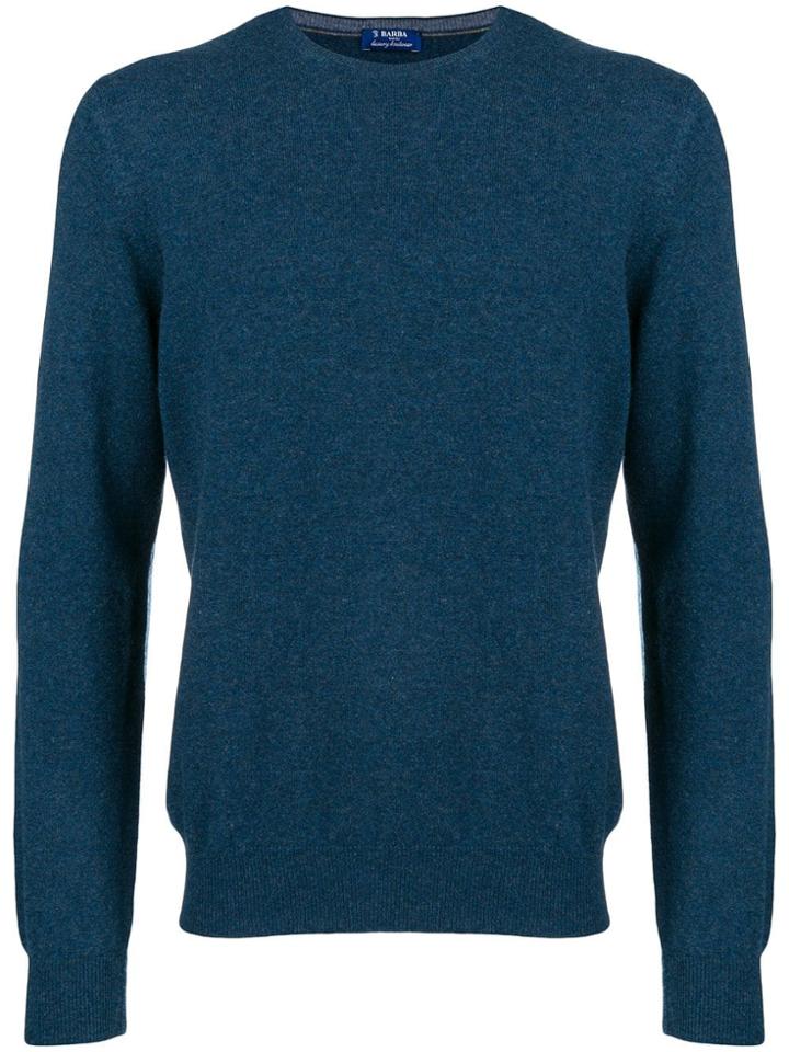 Barba Knit Sweater - Blue