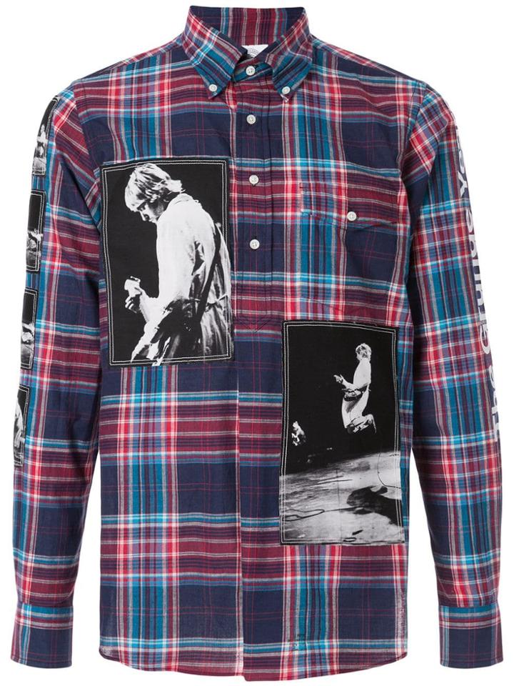 Takahiromiyashita The Soloist Patch Detail Plaid Shirt - Multicolour