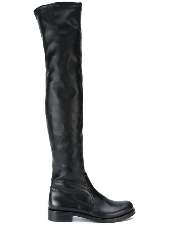 Loriblu Thigh High Boots - Black
