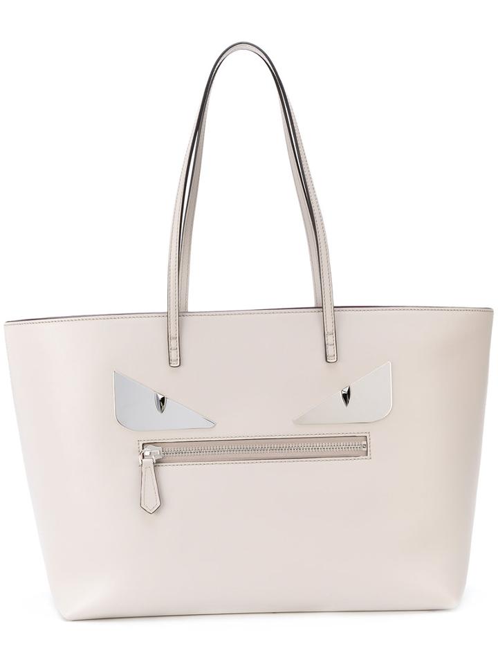 Fendi - Roll Bag - Women - Calf Leather - One Size, Grey, Calf Leather
