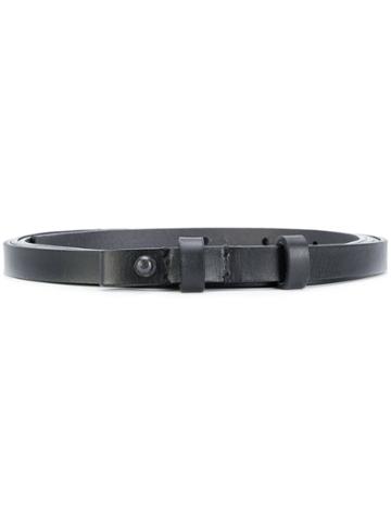 Ivan Grundahl Slim Belt - Black