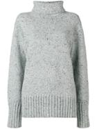 Joseph Loose Turtleneck Sweater - Grey