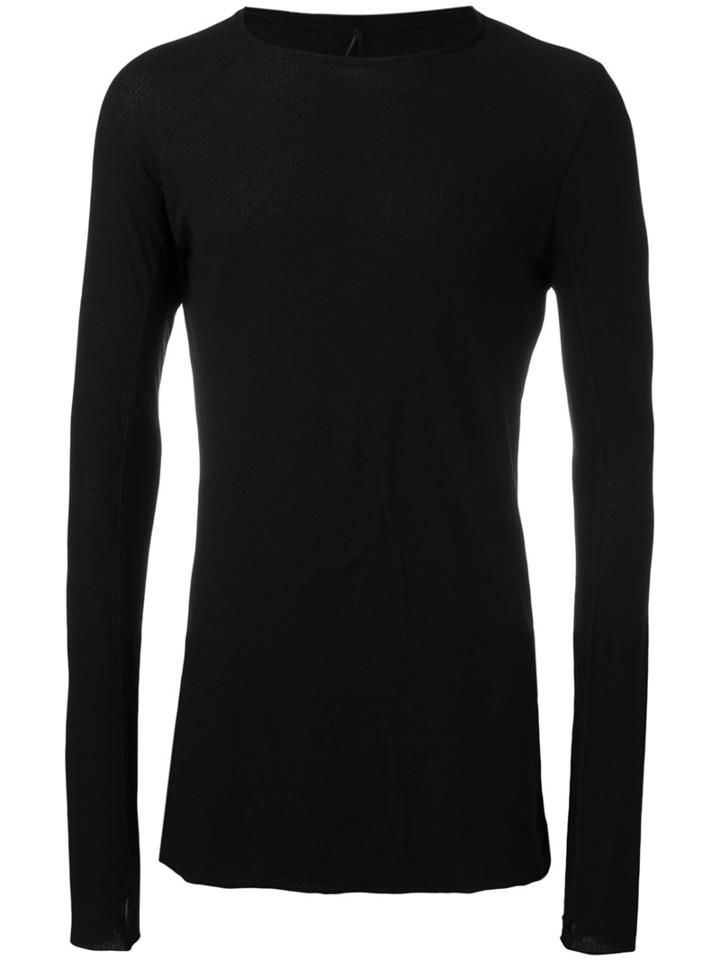 Masnada - Long Sweatshirt - Men - Cotton - M, Black, Cotton