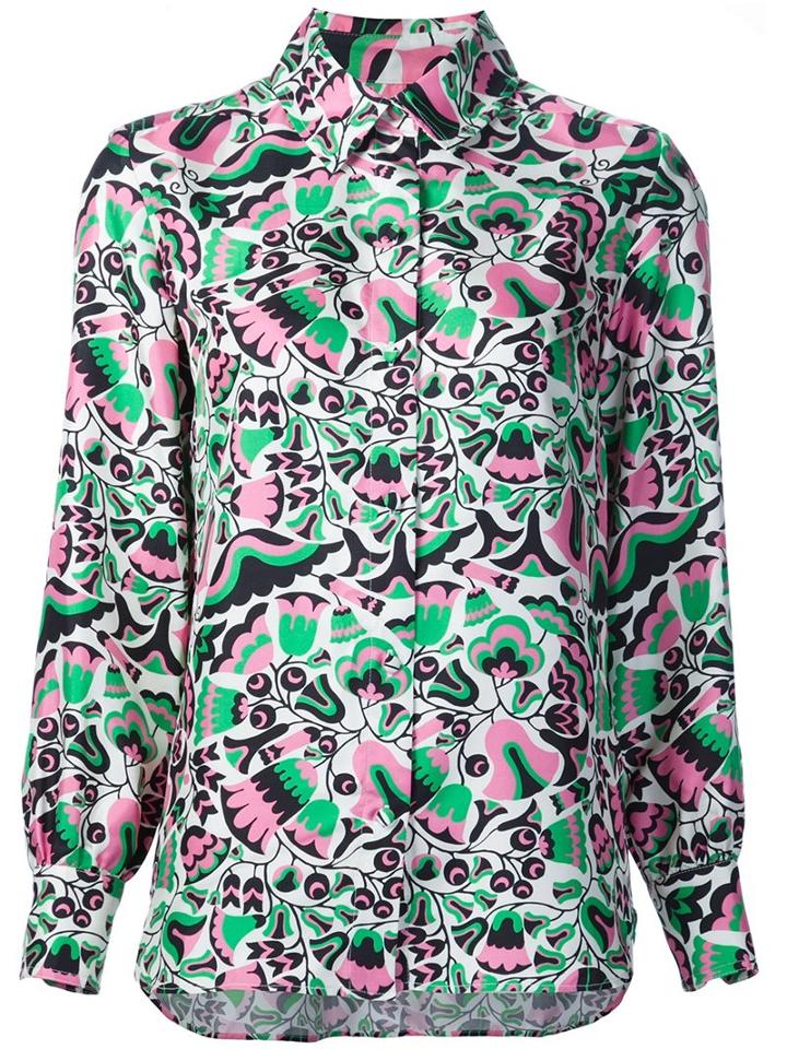La Double J Floral Print Shirt
