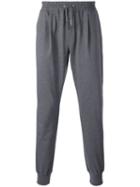 Eleventy - Cuffed Track Pants - Men - Cotton - Xl, Grey, Cotton