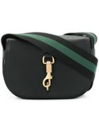 Victoria Beckham Contrast Strap Satchel - Black