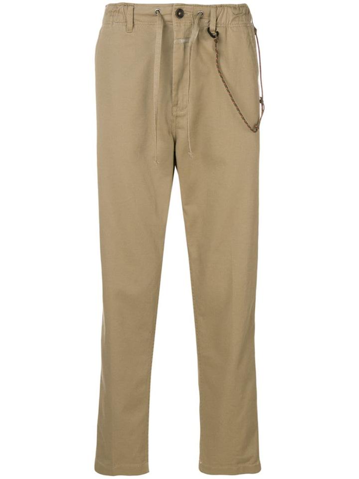Closed Elasticated Waist Chinos - Neutrals