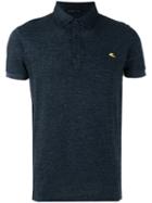 Etro Classic Polo Top, Men's, Size: Medium, Blue, Cotton