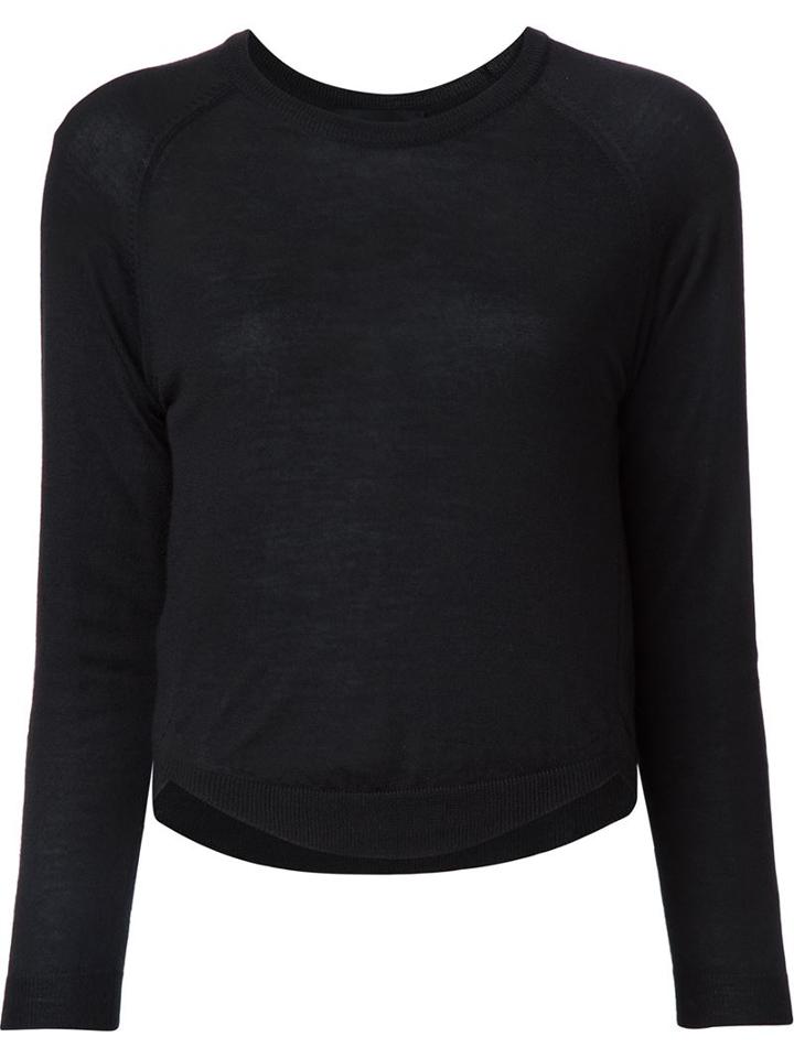 Simone Rocha Curved Hem Sweater