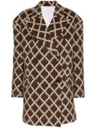 Calvin Klein 205w39nyc Oversized Wool Coat - Brown