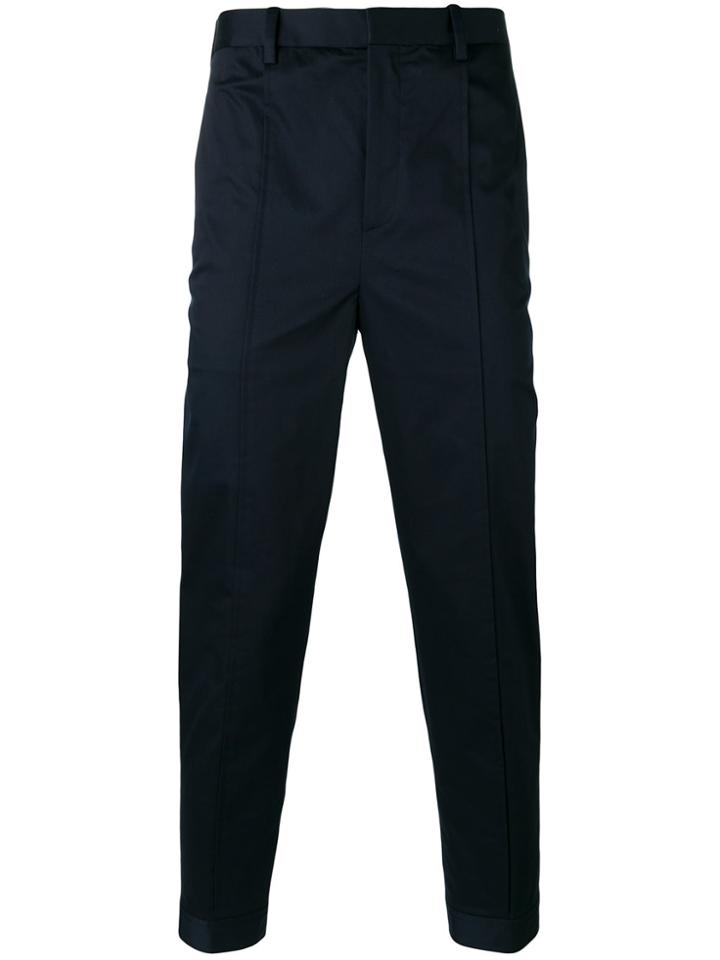 Neil Barrett Tapered Trousers - Blue