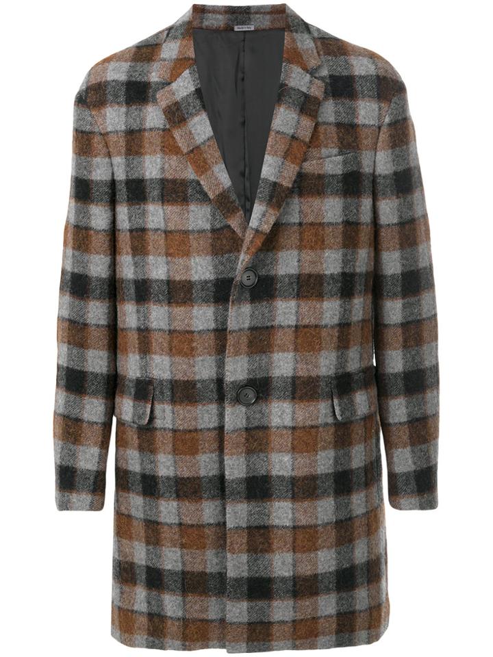 Lanvin Checked Coat - Multicolour