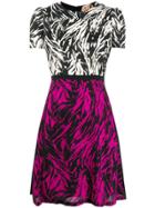 Nº21 Zebra Print Dress - Black