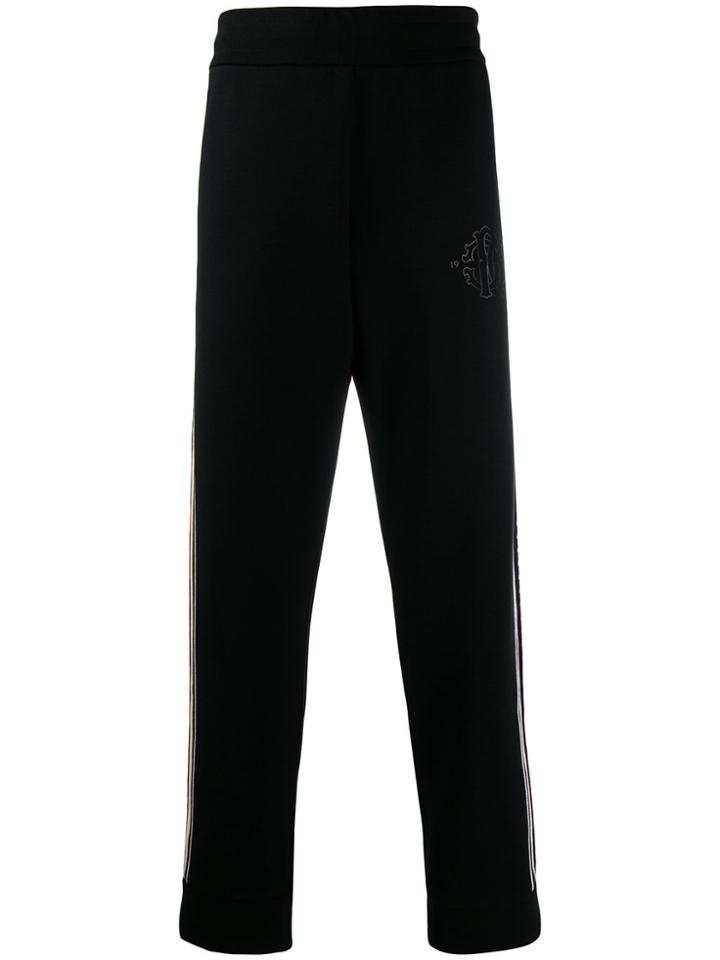 Roberto Cavalli Intarsia Band Track Pants - Black