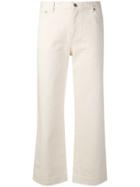 A.p.c. Cropped Trousers - White