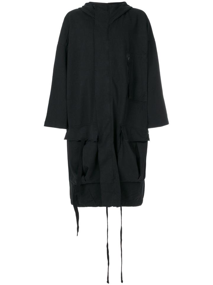 Thom Krom Oversized Coat - Blue