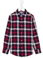 Fay Kids Checked Shirt