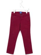 Fay Kids Straight-leg Trousers, Boy's, Size: 8 Yrs, Red