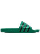 Adidas Green Adilette Slider Sandals