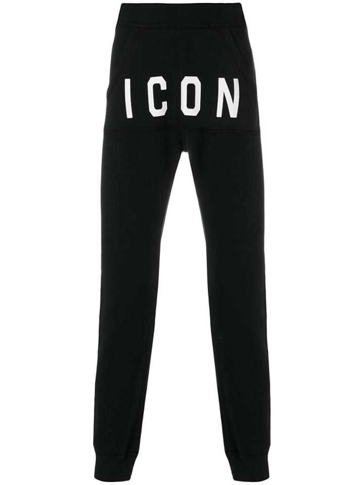 Dsquared2 Icon Logo Track Pants - Black