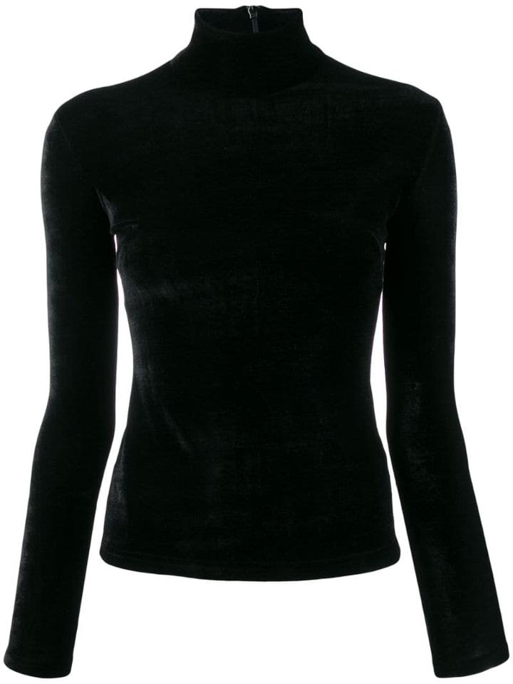 Richard Quinn Roll Neck Jumper - Black
