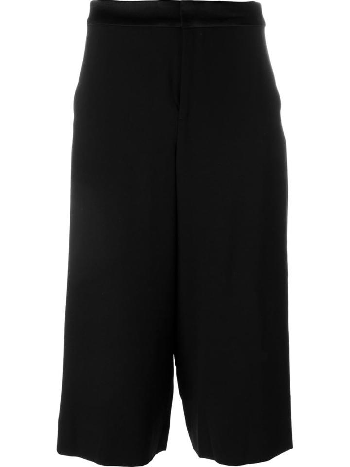 Alice+olivia Wide Leg Culottes, Women's, Size: 6, Black, Polyester/triacetate/spandex/elastane