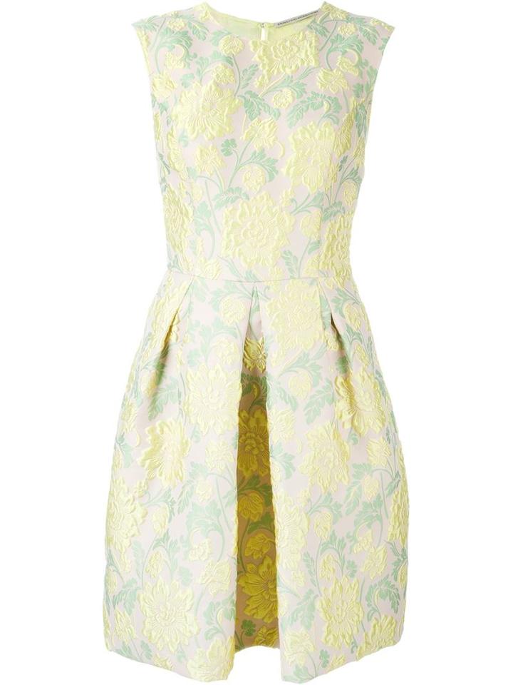 Ermanno Scervino Floral Embroidery Dress