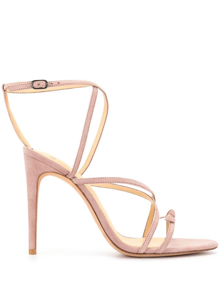 Alexandre Birman Anastassia 100 Sandals - Purple