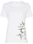Loewe Graphic Print Cotton T-shirt - White