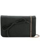 Red Valentino Bow Detail Shoulder Bag - Black