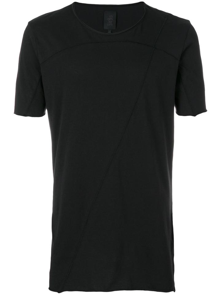Thom Krom Seam Detail T-shirt - Black