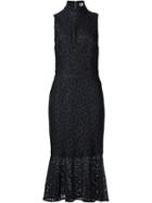 Rebecca Vallance 'sistine' High Neck Flare Dress, Women's, Size: 10, Black, Polyester