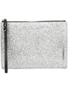 Giuseppe Zanotti New Thunder Clutch - Silver