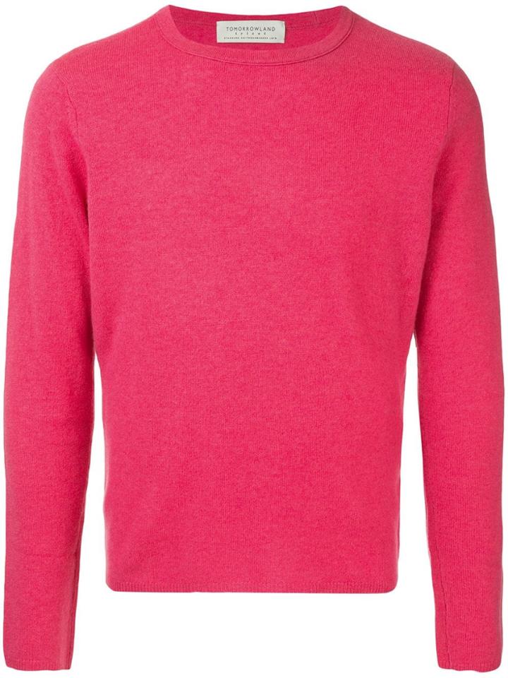 Tomorrowland Crew Neck Jumper - Pink