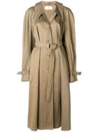 Lemaire Oversized Trench Coat - Brown