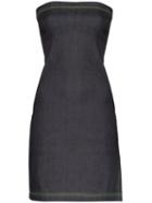 Miaou Lotte Denim Mini Dress - Blue