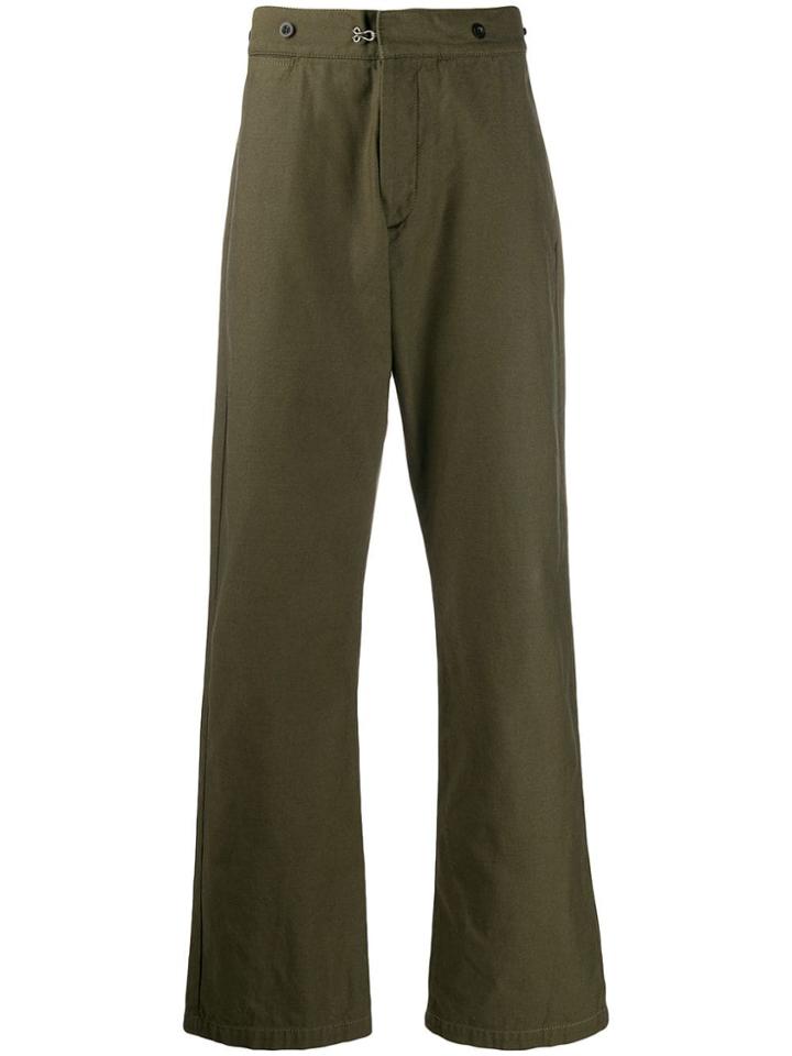 Loewe Straight-leg Trousers - Green