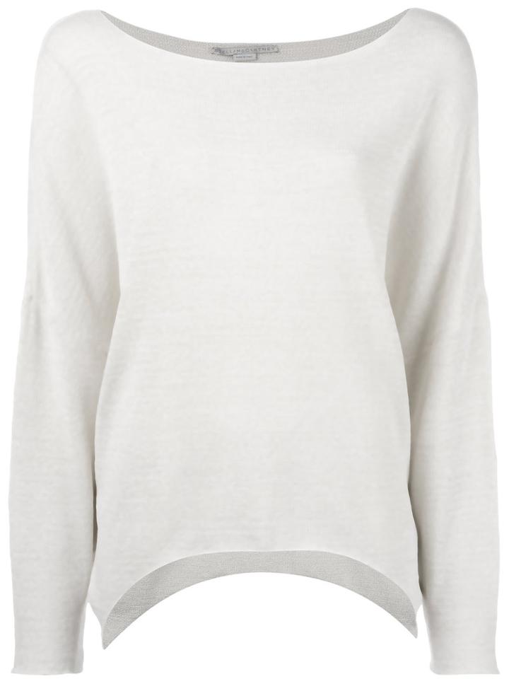 Slouchy Sweater - Women - Polyamide/viscose - 40, Nude/neutrals, Polyamide/viscose, Stella Mccartney