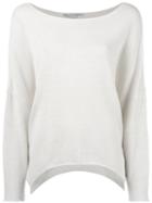 Slouchy Sweater - Women - Polyamide/viscose - 40, Nude/neutrals, Polyamide/viscose, Stella Mccartney